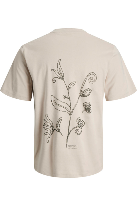 Jack & Jones Kyle Relaxed Fit Tee Silver Lining