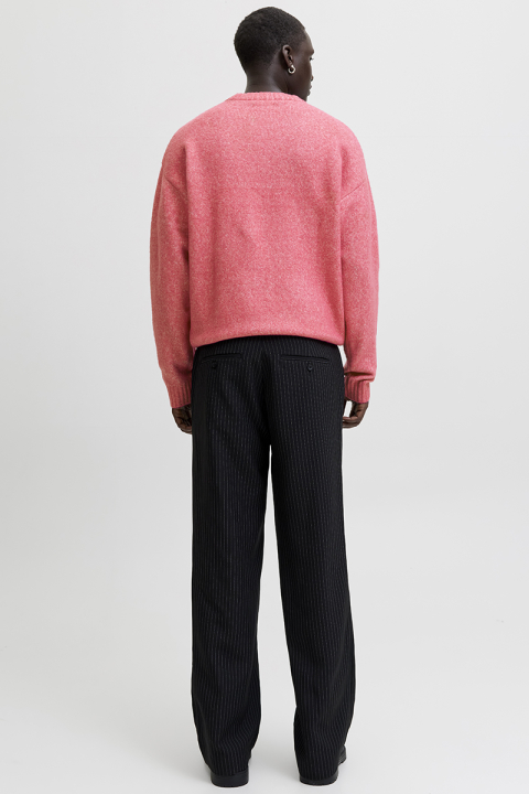 Jack & Jones Soho Ollie Knit Crew Neck Fuchsia Rose