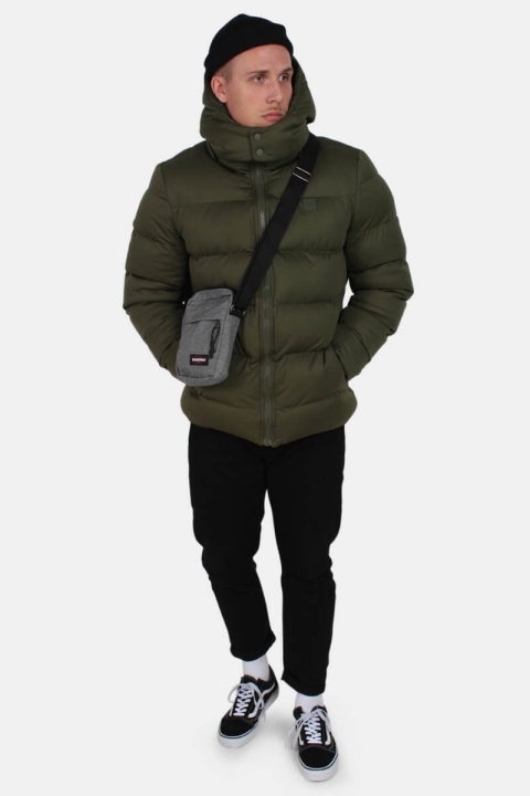 Urban Classics Hooded Boxy Puffer Jacke Olive