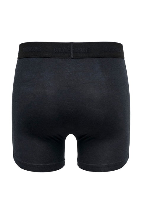 ONLY & SONS Fitz Bamboo 3 Pack Logo Boxers Black