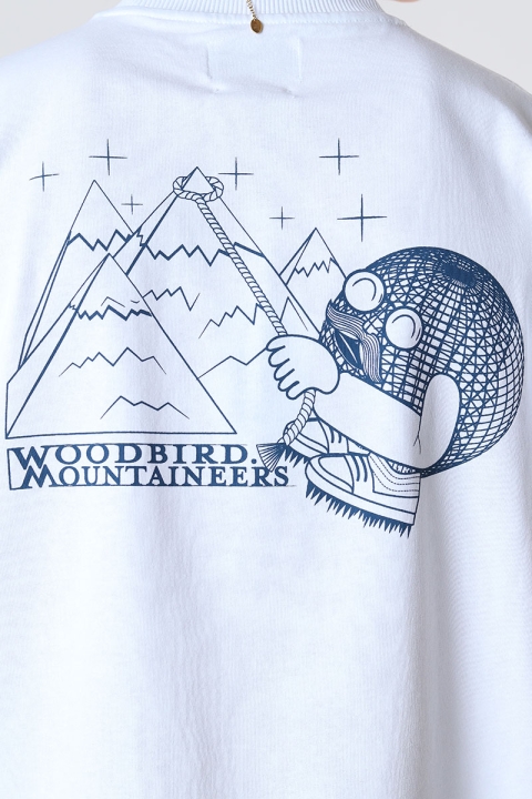 Woodbird Earl Earth Tee White