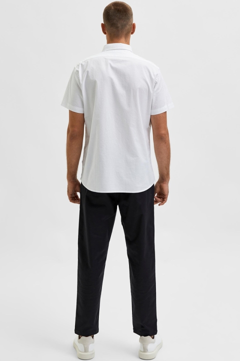 Selected SLHREGRICK-OX FLEX Hemd SS W NOOS White