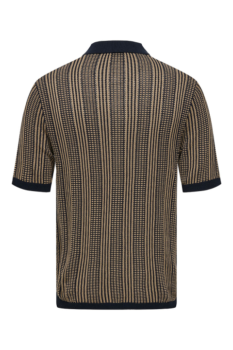 ONLY & SONS Ketil Regular Fit SS Polo  Dark Sapphire