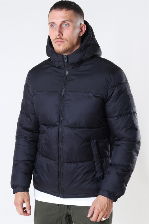 Jack & Jones Drew Puffer Jacke Black