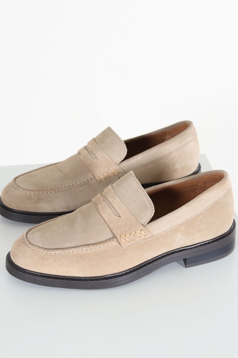 Selected Blake Suede Penny Loafer Sand