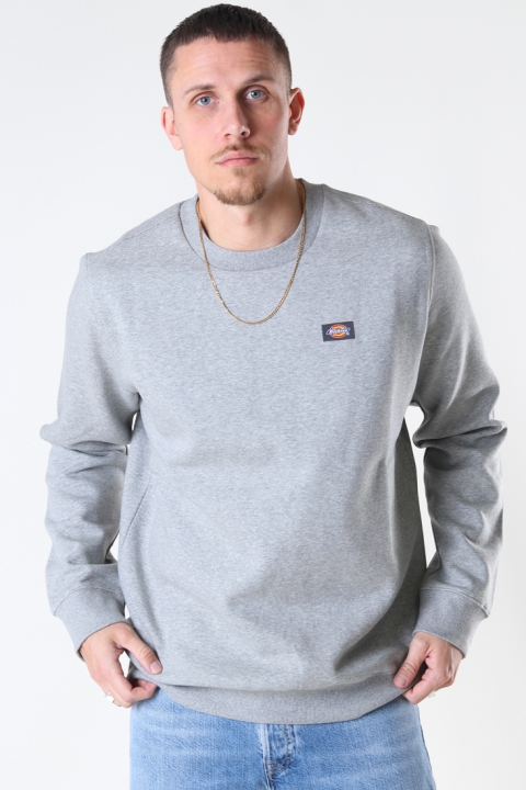 DICKIES OAKPORT SWEATSHIRT GREY MELANGE