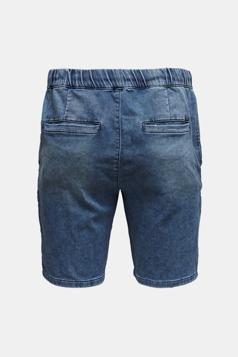 Only & Sons Rod SW Shorts Blue PK 2455 Blue Denim