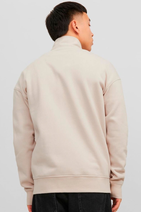 Jack & Jones Vesterbro Sweat Half Zip Moonbeam