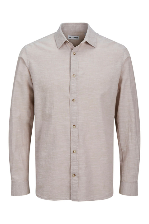 Jack & Jones Summer Linen Hemd LS Crockery