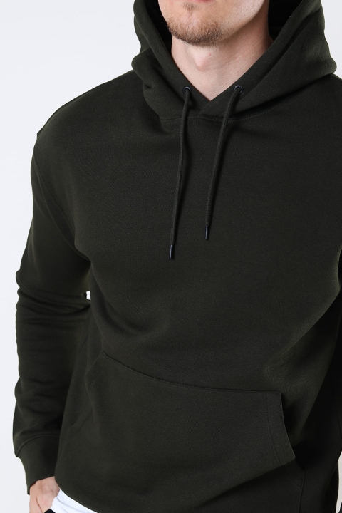 Jack & Jones STAR BASIC SWEAT HOOD Rosin