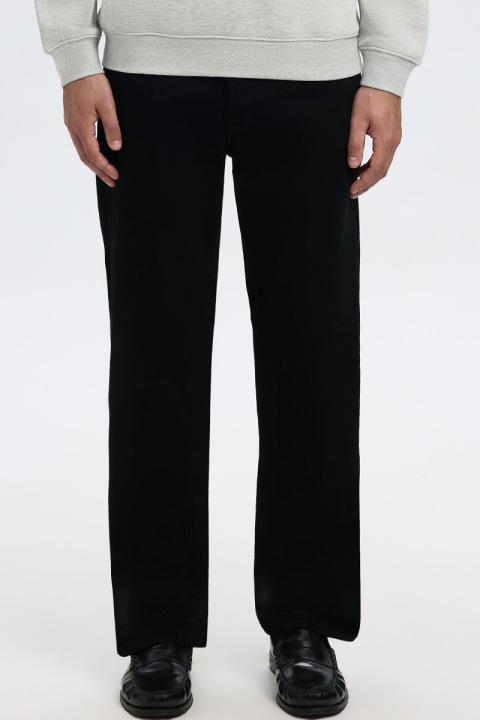 Selected Ben Straight Fit Jeans Stay Black Denim