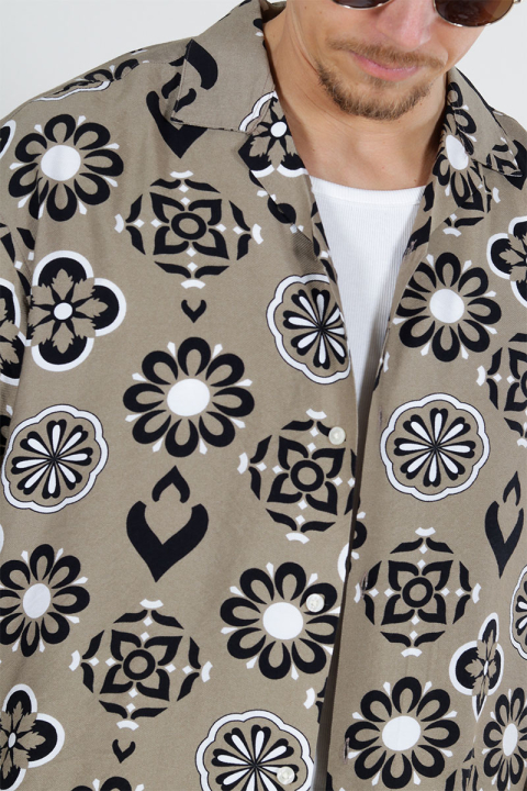 Jack & Jones Urban Edge Resort Hemd SS Coriander