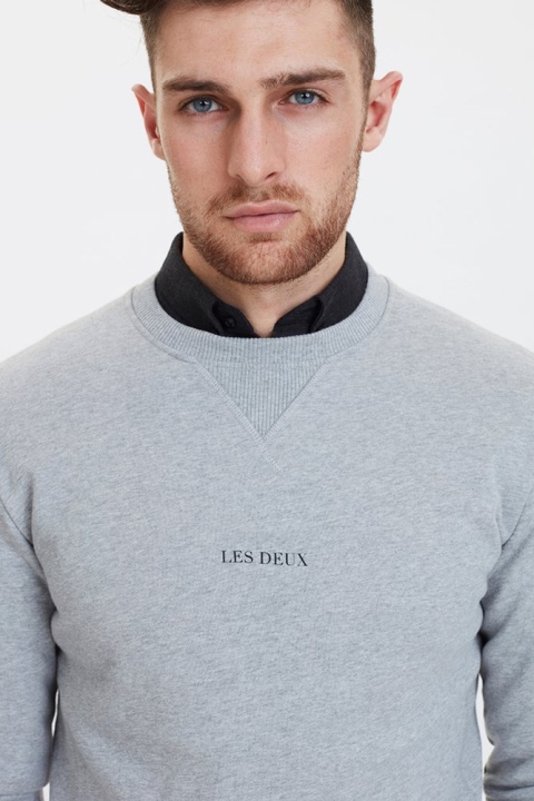 Les Deux Lens Sweatshirt Grey Melange