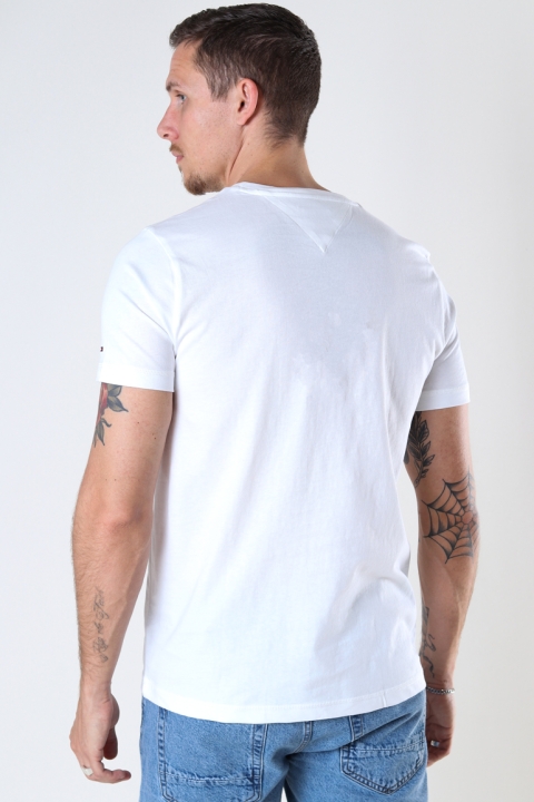 TJM CHEST LOGO TEE White