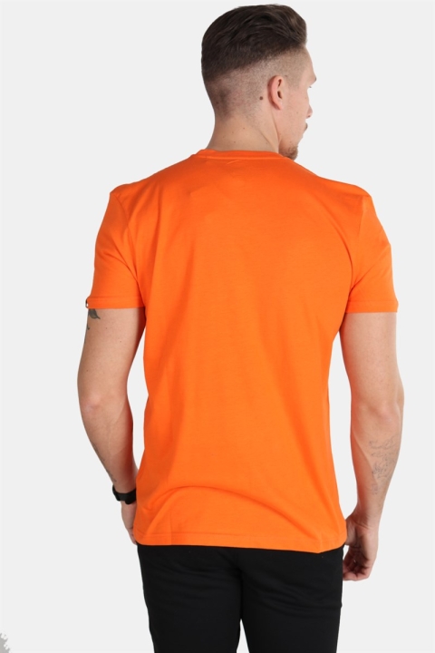 Alpha Industries Basic T-Hemd  Flame Orange