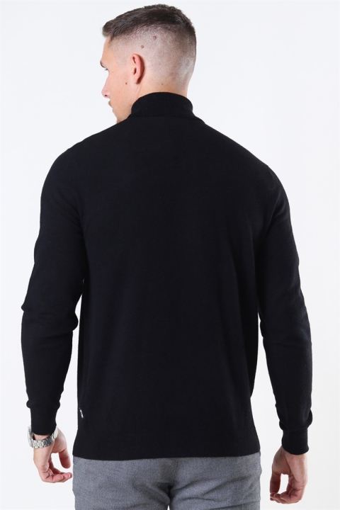 Only & Sons Mikkel 12 Soft High Neck Stricken Noos Black