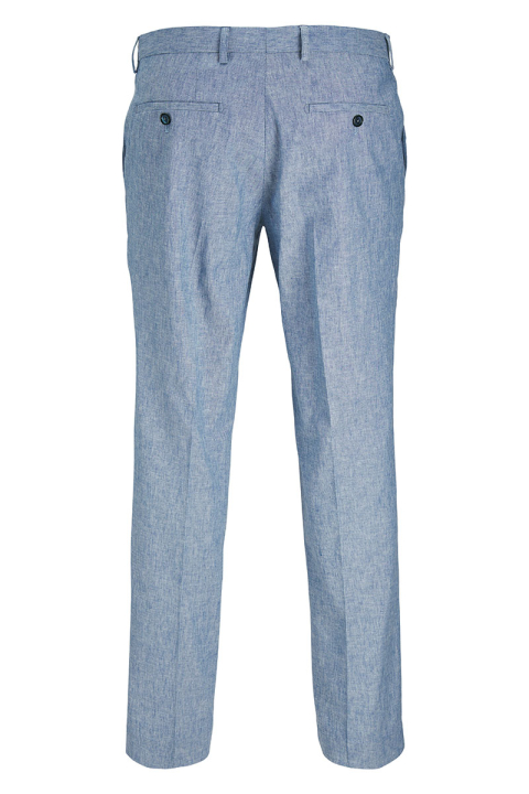 Jack & Jones Riviera Linen Trouser Nautical Blue