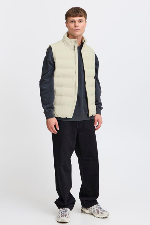 Solid Milas Vest Oatmeal