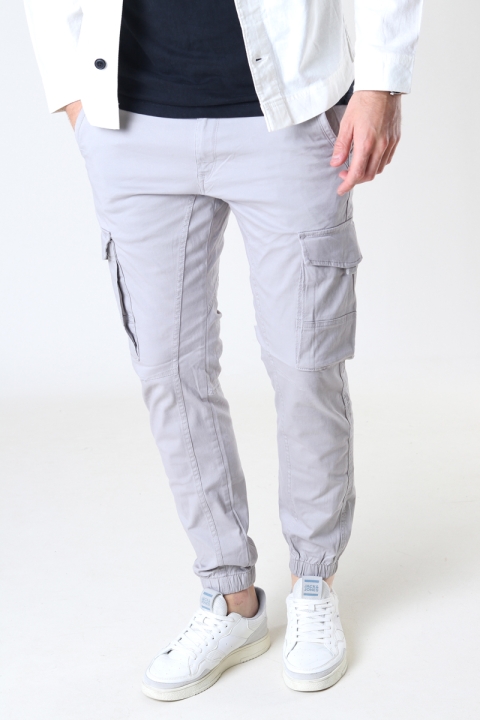 Jack & Jones Paul Flake Cargo Pants Drizzle