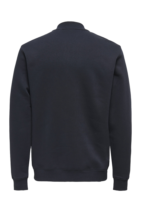 ONLY & SONS Ceres Sweat Bomber Jacket Black