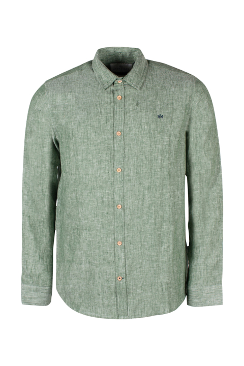 Kronstadt Ayers Ls Hemd Hedge Green