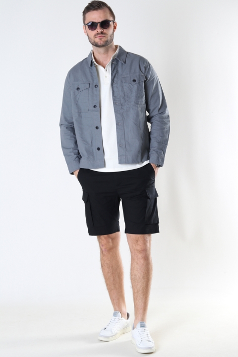 Clean Cut Copenhagen Milano Ripstop Stretch Shorts Black