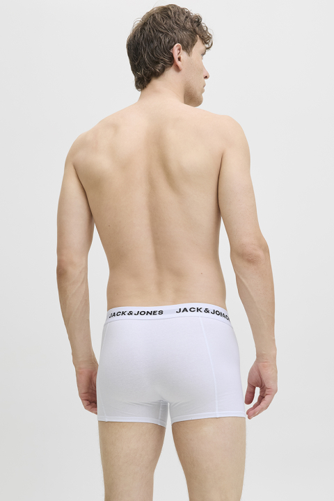 Jack & Jones Solid Trunks 7-Pack White