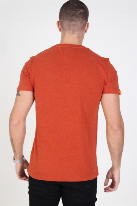 Superdry Vintage Embroidery T-Hemd Sierra Orange Marl