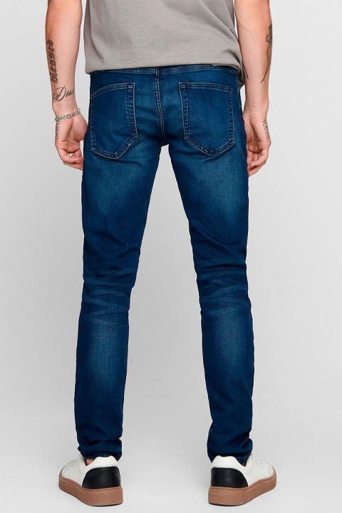 Only & Sons Loom Slim Jeans Jog 0431 Blue Denim