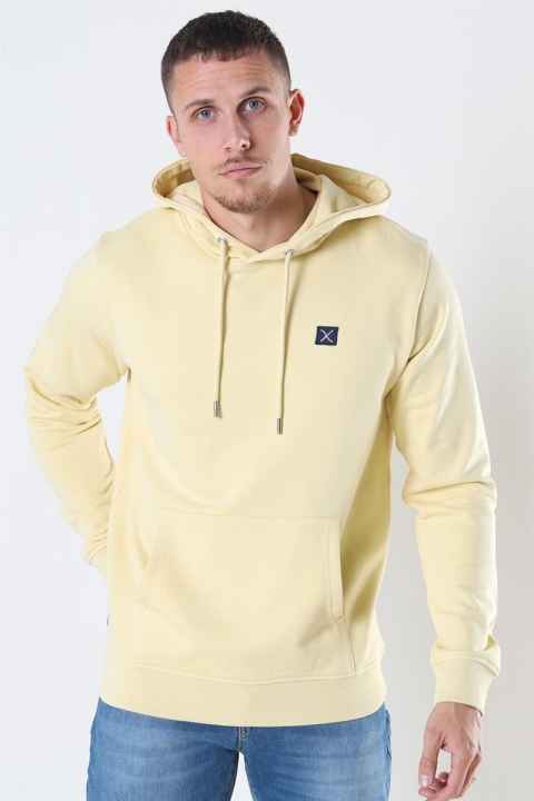 Clean Cut Basic Organic Hoodie Pastel Yellow