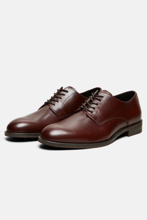 Selected Louis Læder Schuh Chestnut