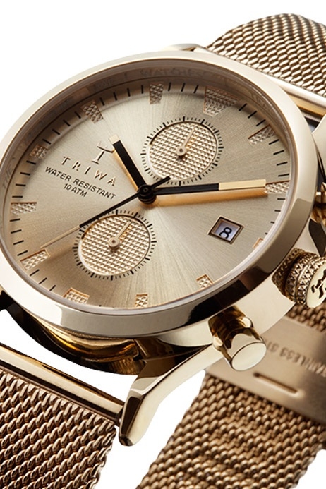 Triwa Sort of Black Gold Chrono