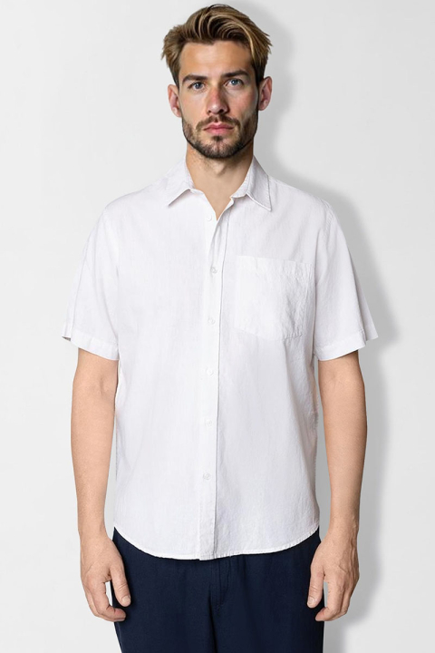 Clean Cut Copenhagen Luca Hemd SS White