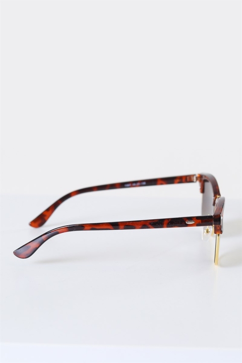 Fashion Clubmaster 1397 Sonnenbrille Brown Havana/Shiny Gold