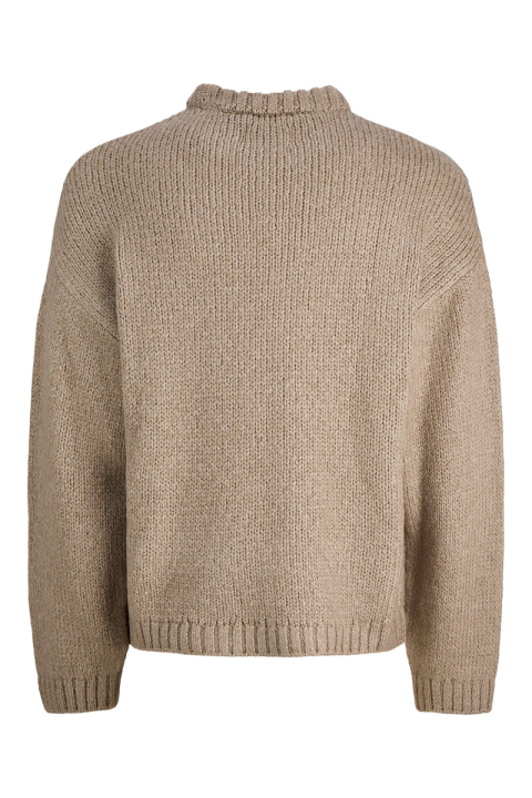 Jack & Jones Kidd Knit Crew Neck Desert Taupe