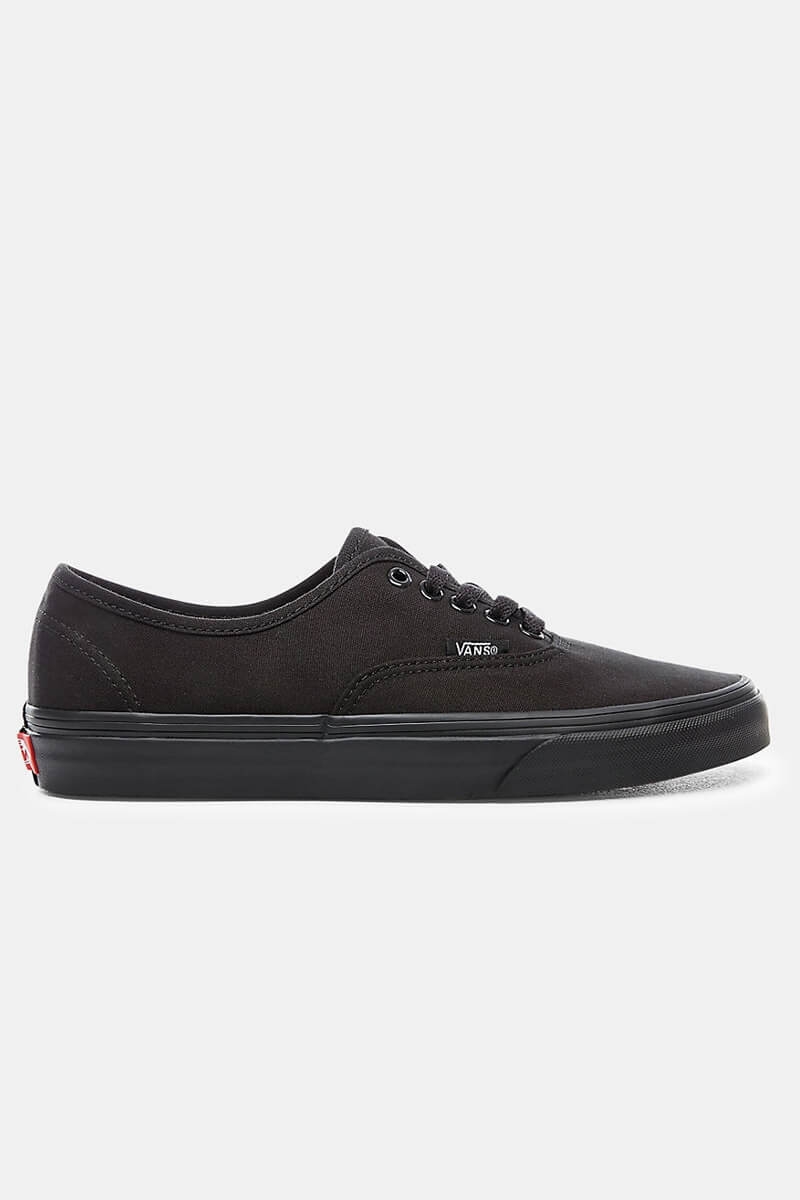 womens vans black authentic trainers