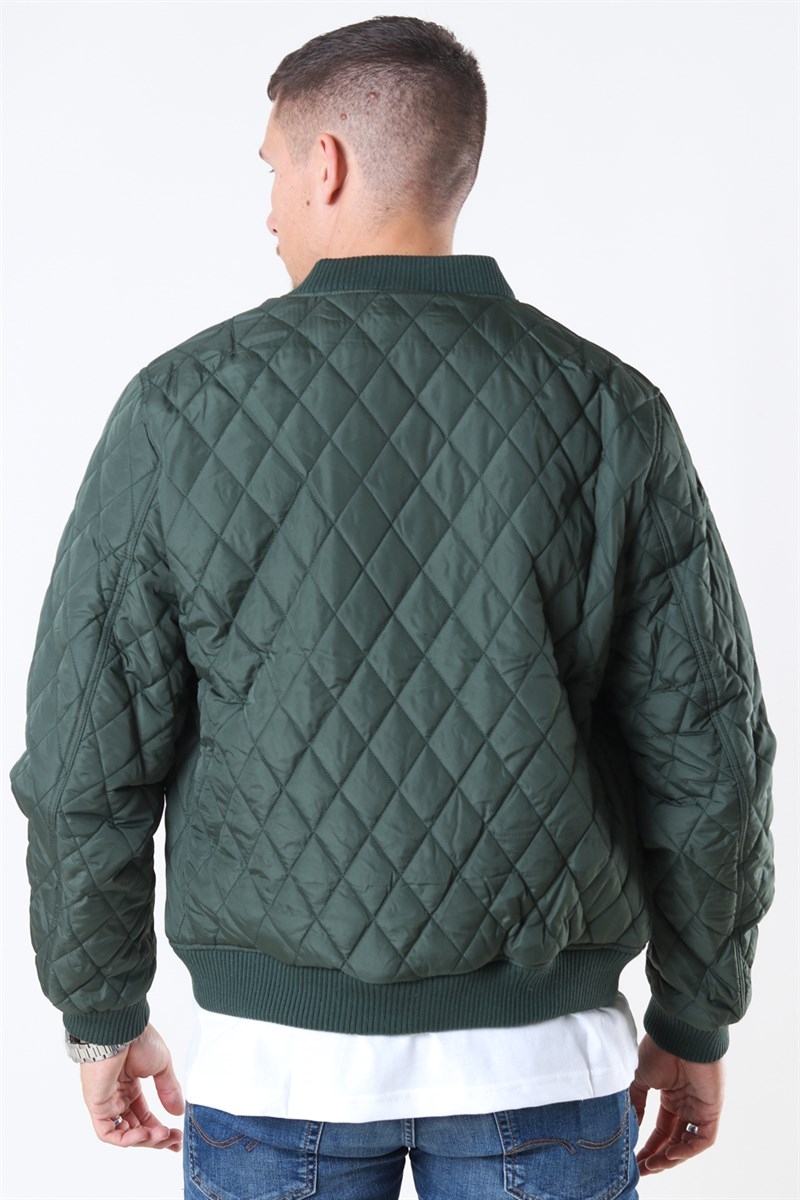 Urban classics diamond quilt nylon jacket hotsell