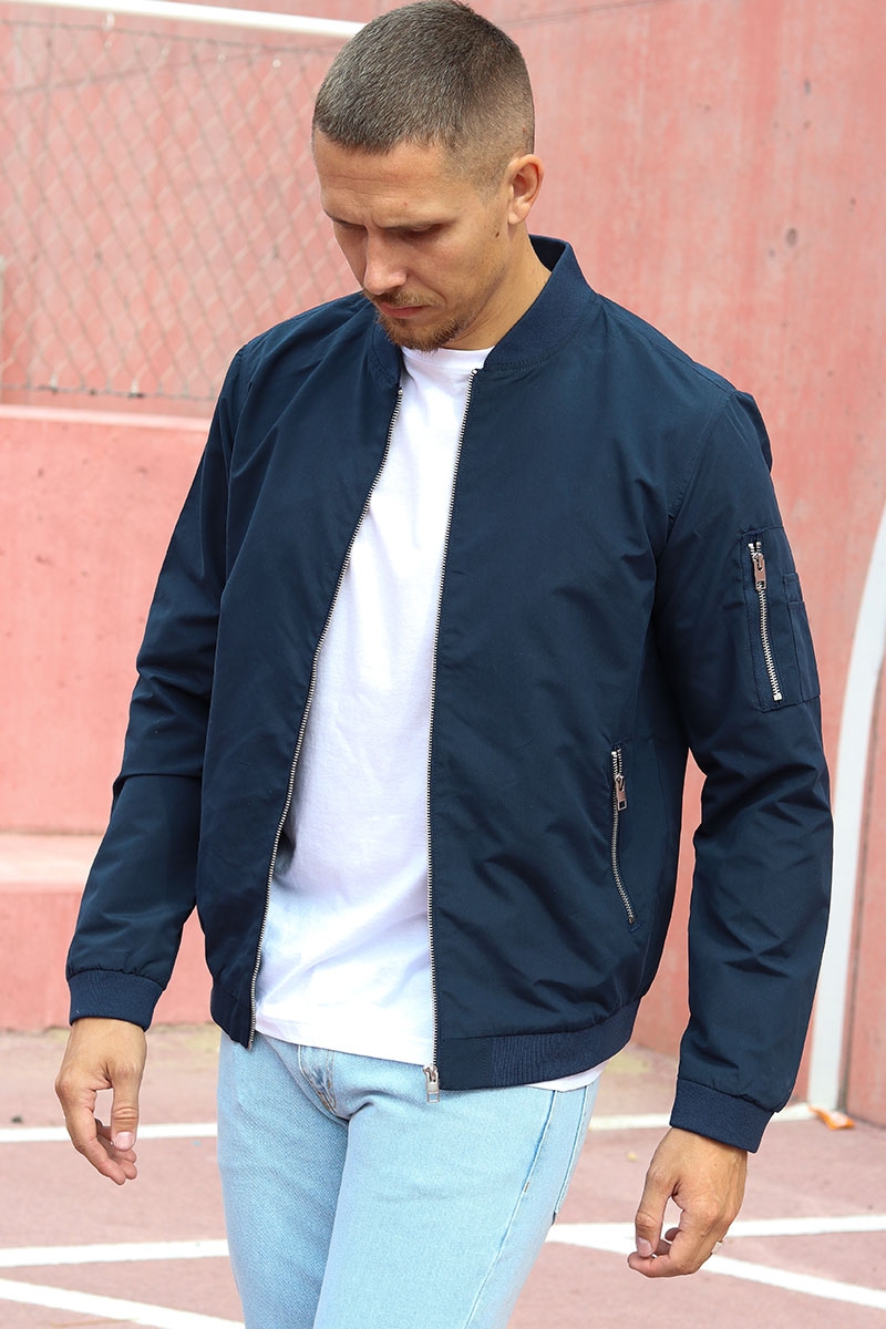 Jack Jones RUSH BOMBER NOOS Navy Blazer