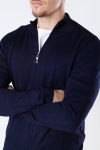 JEFF LAUGE FULL ZIP CARDIGAN Navy