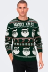 ONLY & SONS ONSXMAS SANTA JAQ REG CREW KNIT 3994 Eden