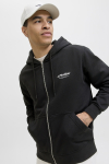 Jack & Jones Soho Sweat Zip Hoodie Black