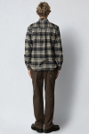 Fat Moose Forest flannel Hemd Navy/Moss check 007