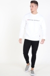 Denim Project Logo Crew Sweat White