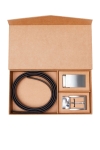 Jack & Jones Jeff Changeable Buckle BoxGiftbox Black
