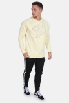 Just Junkies Tiger Crew Sweatshirts Pastel Yellow