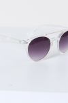 Fashion 1389 Clear Transparent Sonnenbrille Grey Gradient Linse
