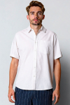 Clean Cut Copenhagen Luca Hemd SS White