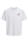Jack & Jones Bradley Relaxed Fit Fruits Tee Bright White
