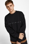 Jack & Jones COPENHAGEN BIG  SWEAT CREW NECK Black