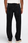 Only & Sons Edge Straight Fit 6985 Black Denim